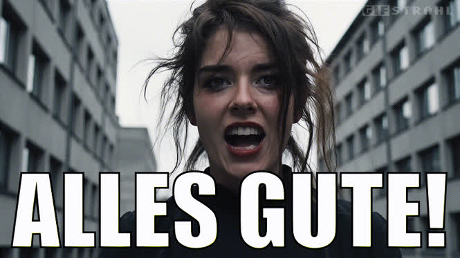 Alles Gute!