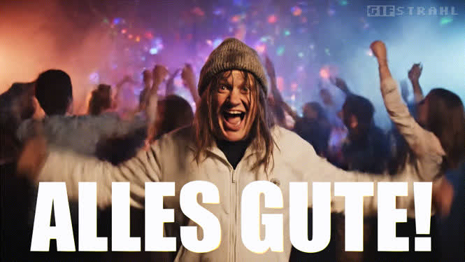 Alles Gute!