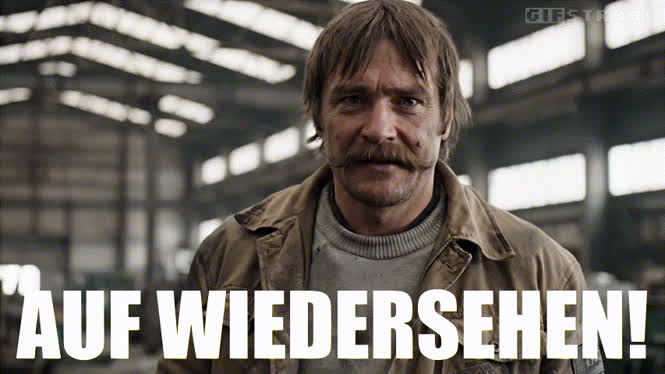 Auf Wiedersehen!