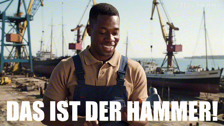 Das ist der Hammer!
