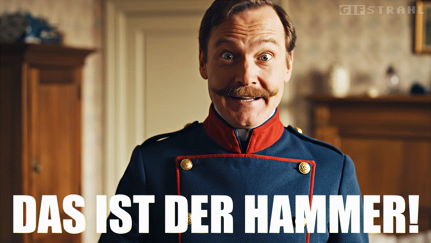 Das ist der Hammer!