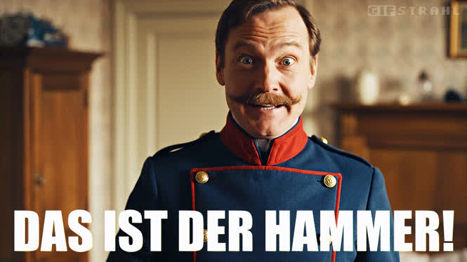 Das ist der Hammer!