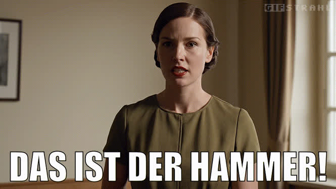 Das ist der Hammer!