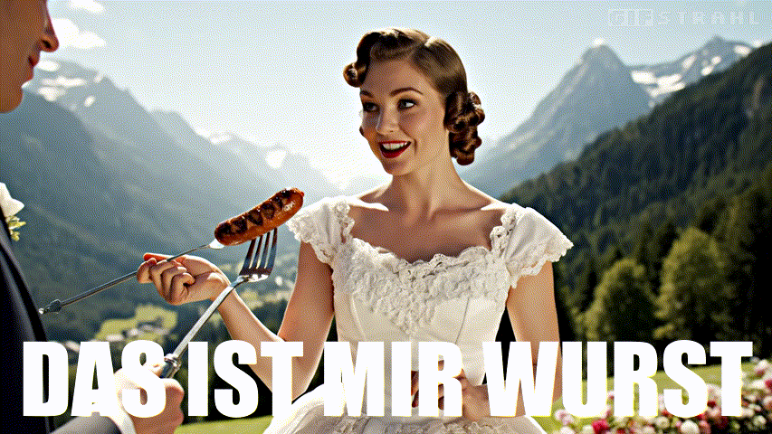 Das ist mir Wurst