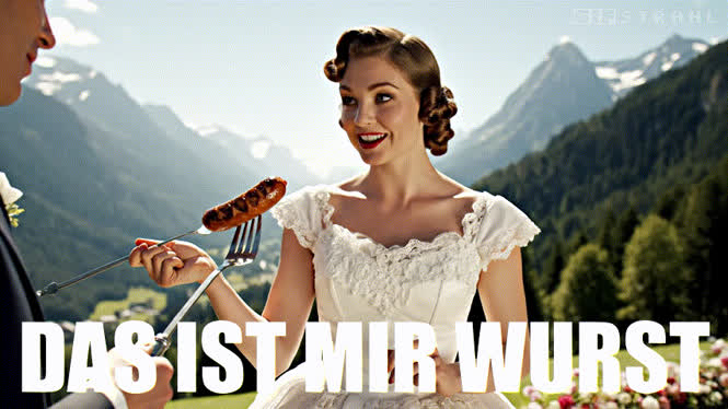 Das ist mir Wurst