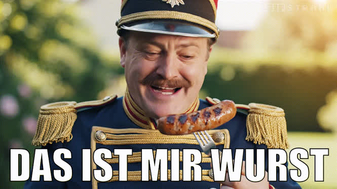 Das ist mir Wurst