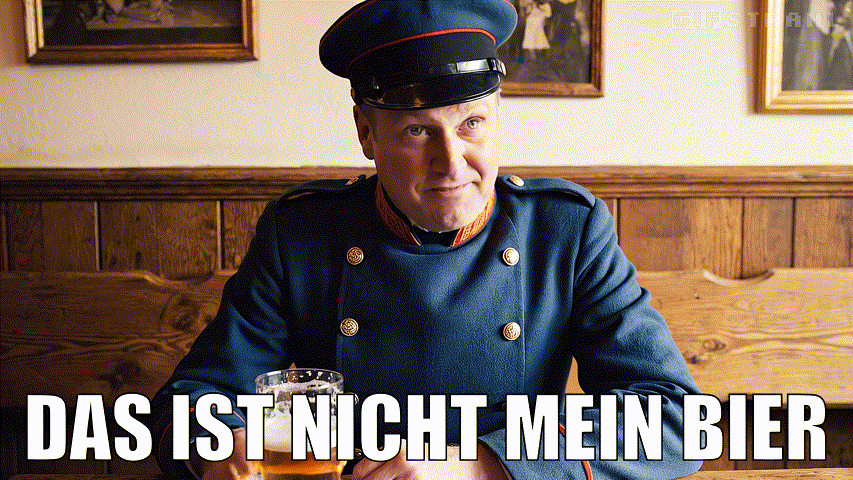 Das ist nicht mein Bier