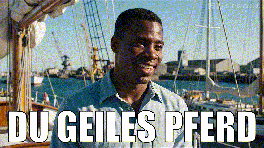 Du geiles Pferd