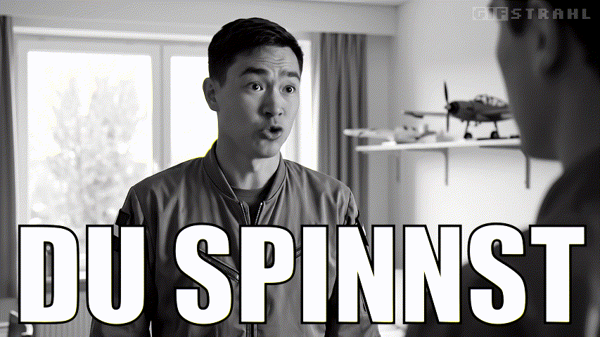 Du spinnst
