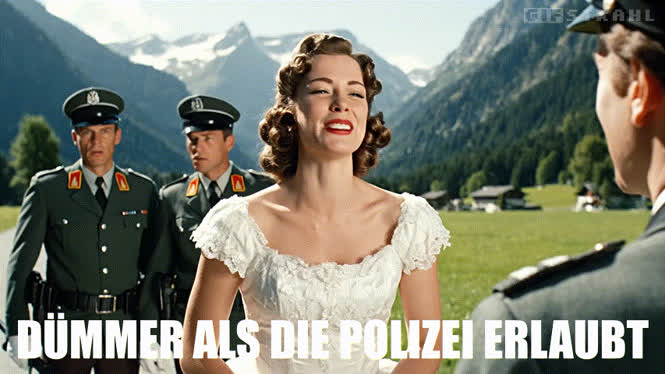 Dümmer als die Polizei erlaubt