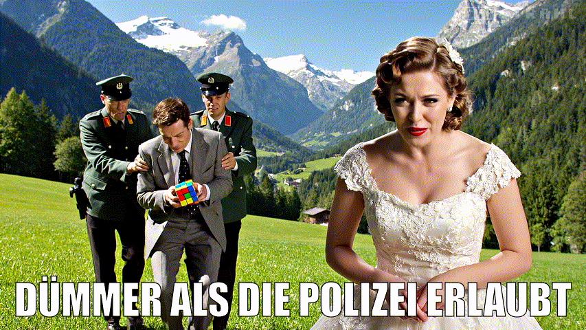 Dümmer als die Polizei erlaubt