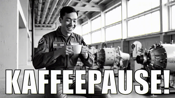 Kaffeepause!