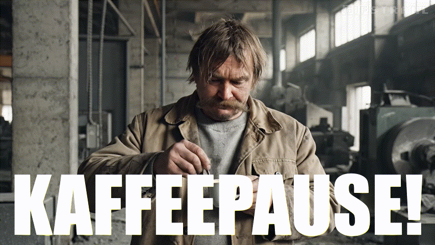 Kaffeepause!