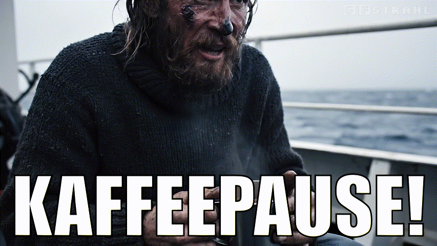 Kaffeepause!
