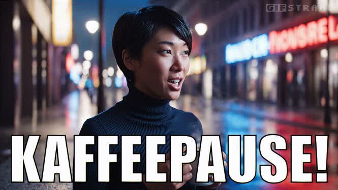 Kaffeepause!