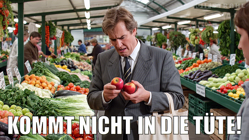 Kommt nicht in die Tüte