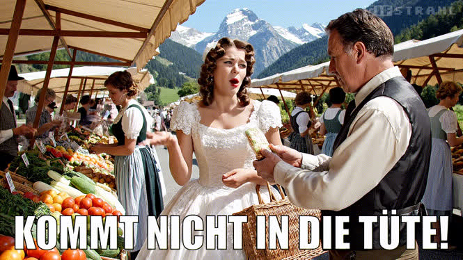 Kommt nicht in die Tüte