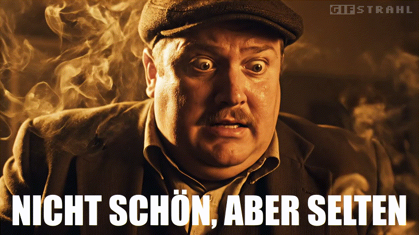 Nicht schön, aber selten