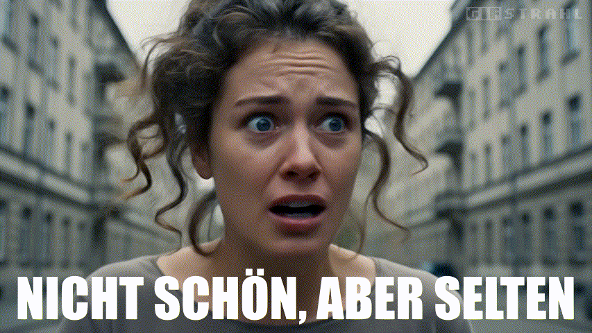 Nicht schön, aber selten