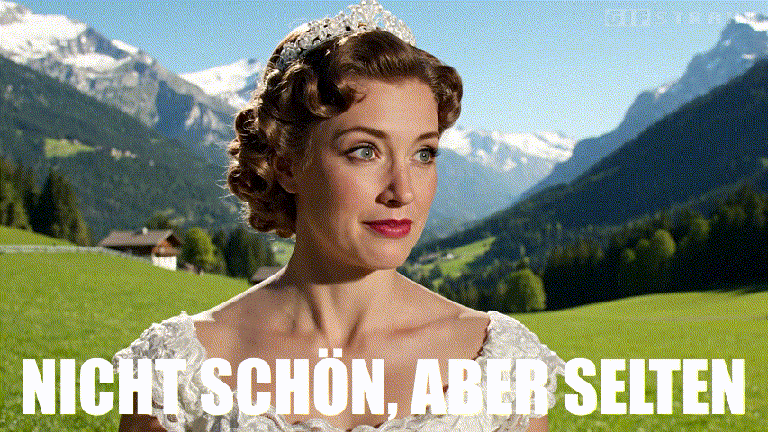 Nicht schön, aber selten