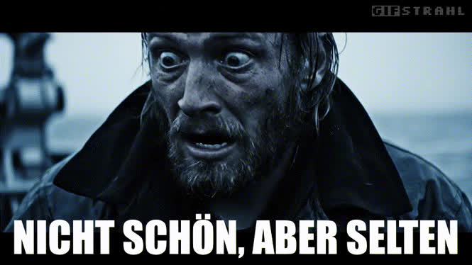 Nicht schön, aber selten