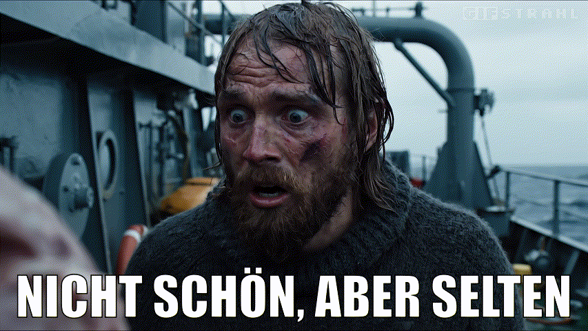 Nicht schön, aber selten