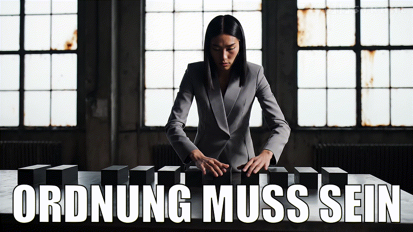 Ordnung muss sein