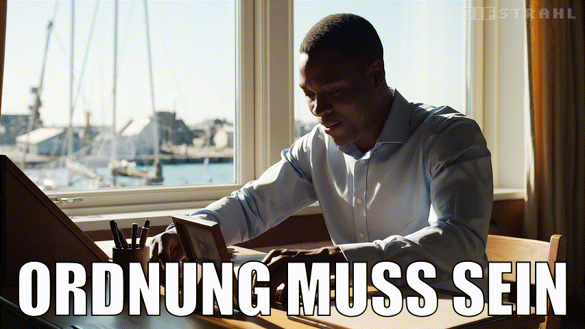 Ordnung muss sein