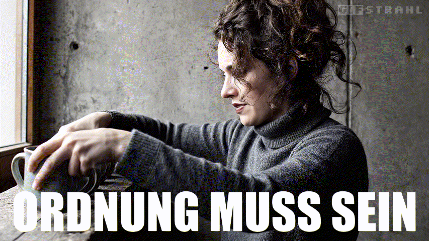 Ordnung muss sein