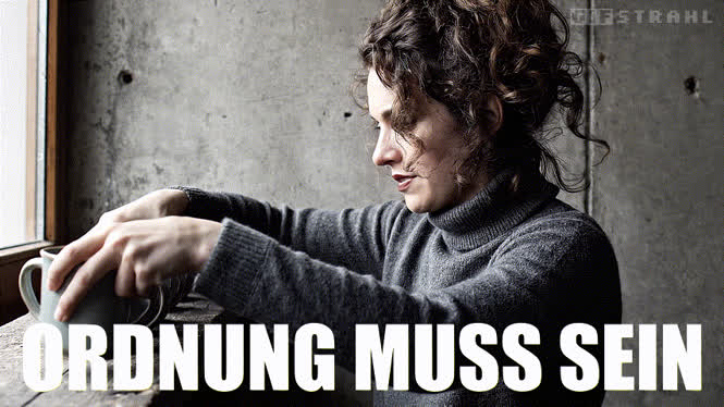 Ordnung muss sein