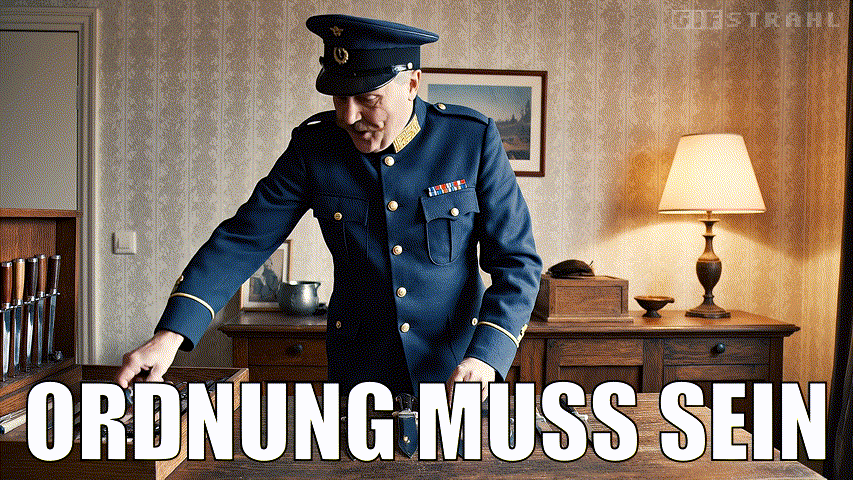 Ordnung muss sein