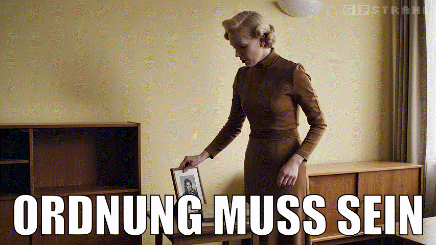 Ordnung muss sein