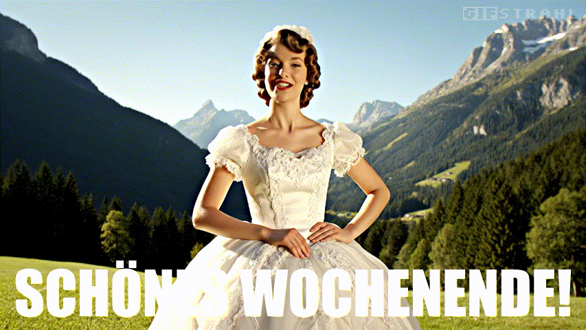 Schönes Wochenende!