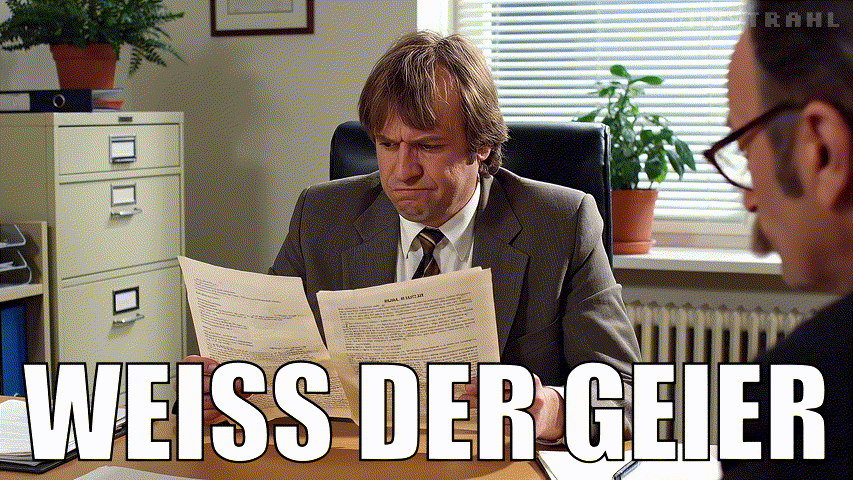 Weiss der Geier