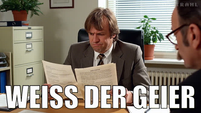 Weiss der Geier