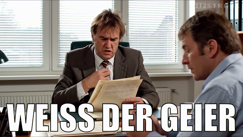 Weiss der Geier