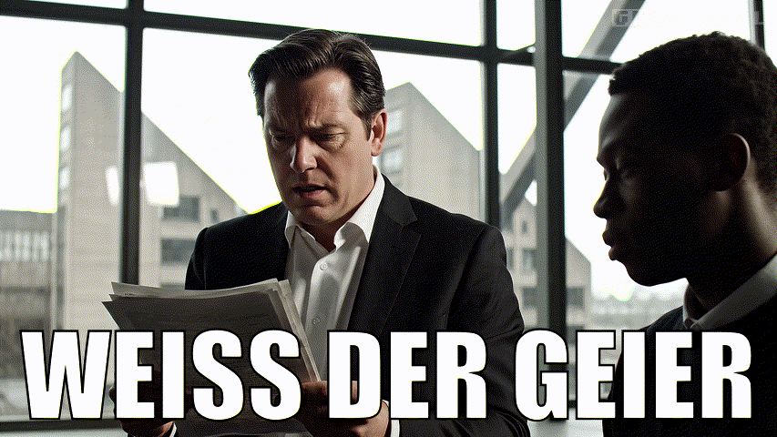 Weiss der Geier