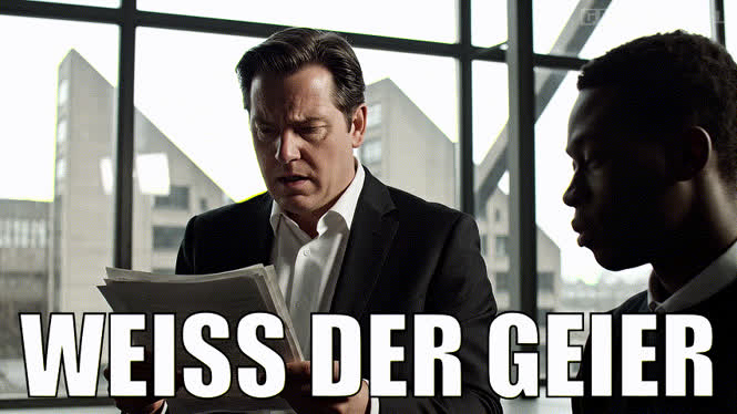 Weiss der Geier