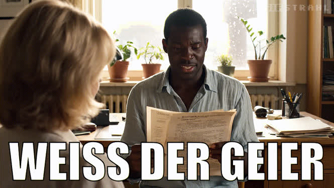 Weiss der Geier